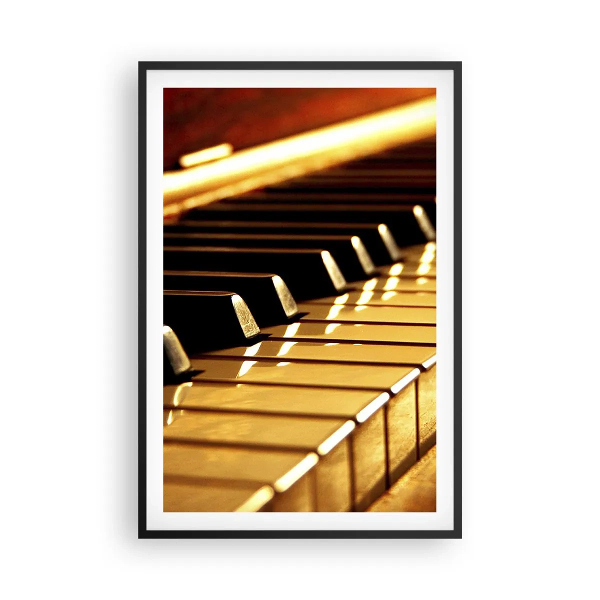 Poster in einem schwarzem Rahmen - Endlose Möglichkeiten - 61x91 cm