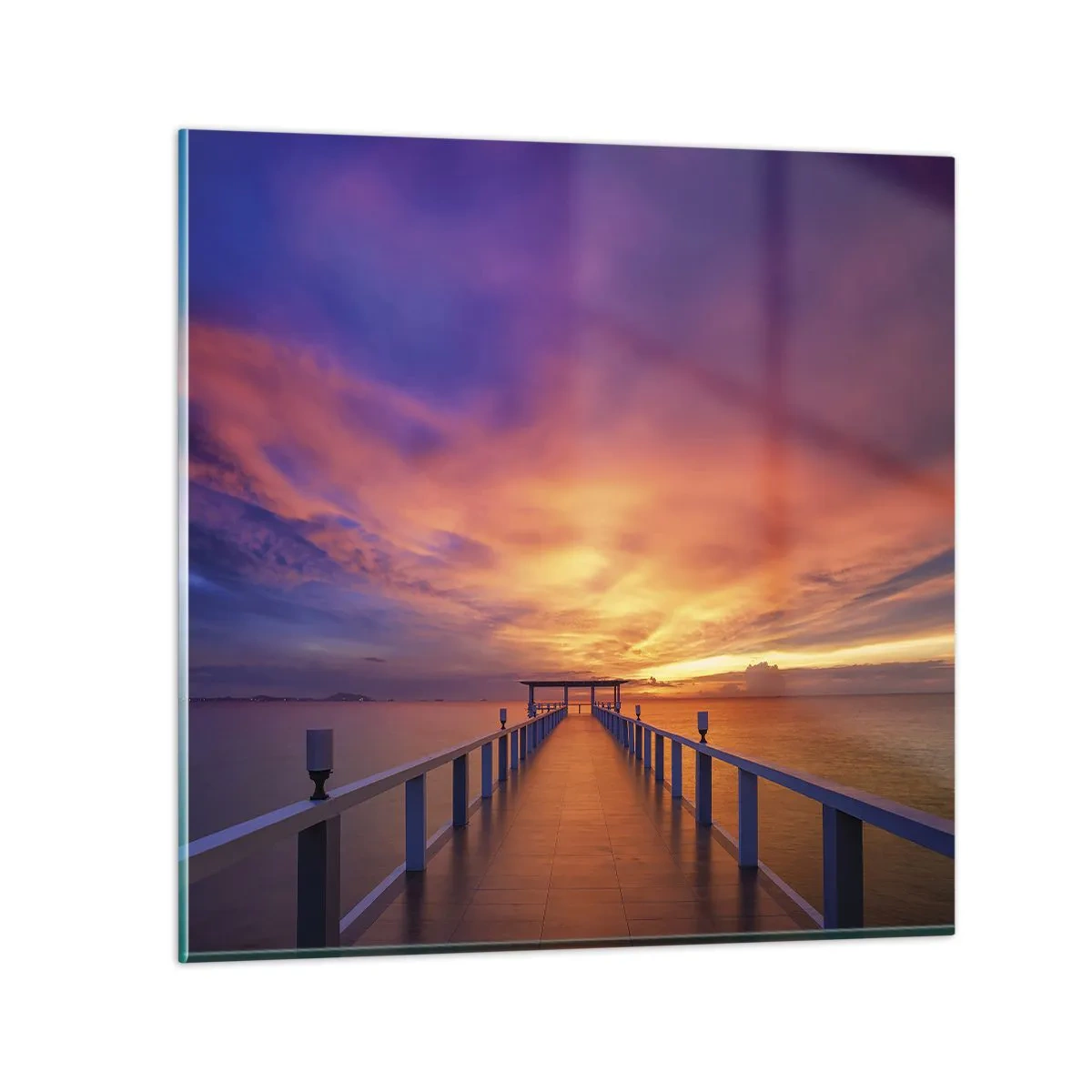 Glasbild - Bild auf glas - Ohne Ende - 40x40 cm