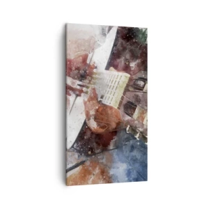 Bild auf Leinwand - Leinwandbild - Und was halten Sie davon? - 45x80 cm