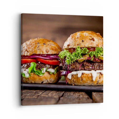 Bild auf Leinwand - Leinwandbild - Amerikanischer Traum - 30x30 cm