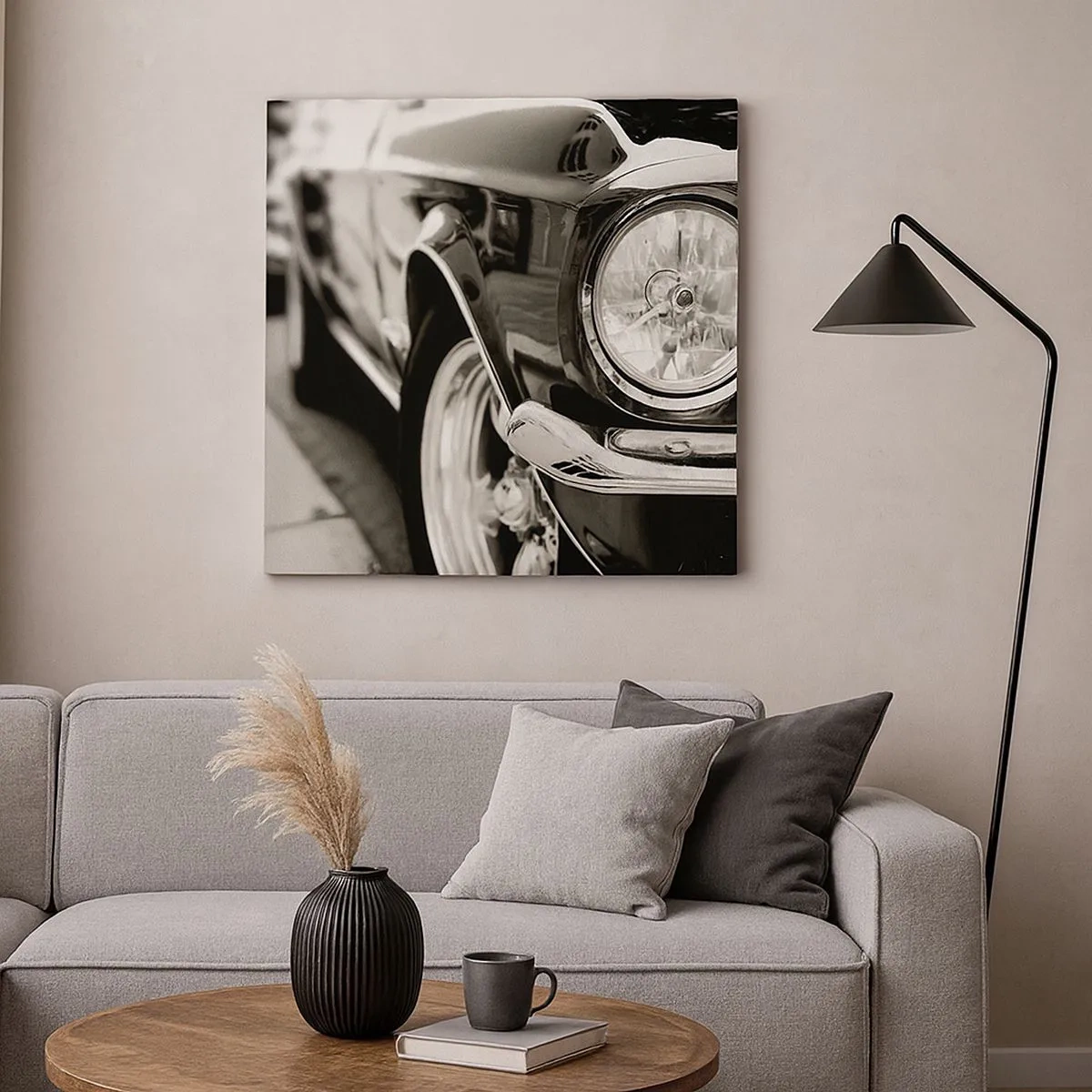 Bild auf Leinwand - Leinwandbild - Dauerhafter Glanz - 30x30 cm