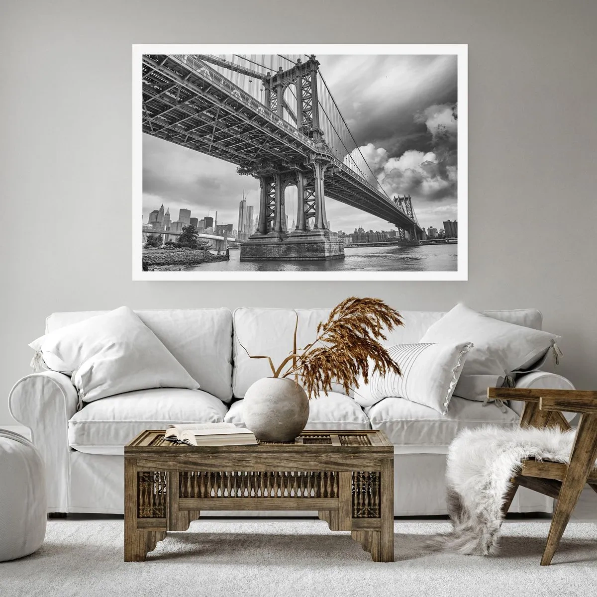 Poster - Ins Herz der Stadt - 70x50 cm