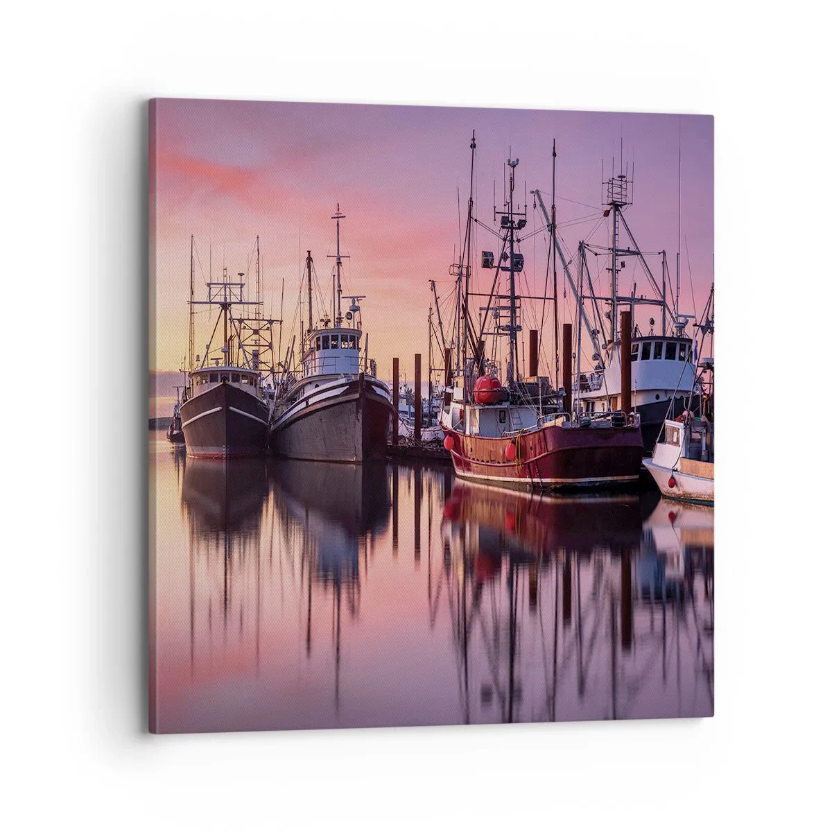 Bild auf Leinwand - Leinwandbild - Vor dem nächsten Tag - 70x70 cm