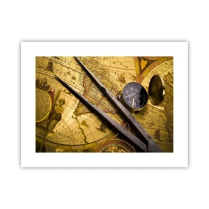 Poster - Wo sind diese Schätze? - 40x30 cm