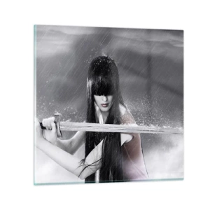 Glasbild - Bild auf glas - Schön und gefährlich - 60x60 cm