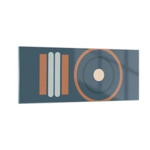 Glasbild - Bild auf glas - Das Wesen der Dinge - 100x40 cm