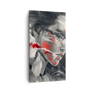 Bild auf Leinwand - Leinwandbild - Im Dunst der Absurdität - 45x80 cm