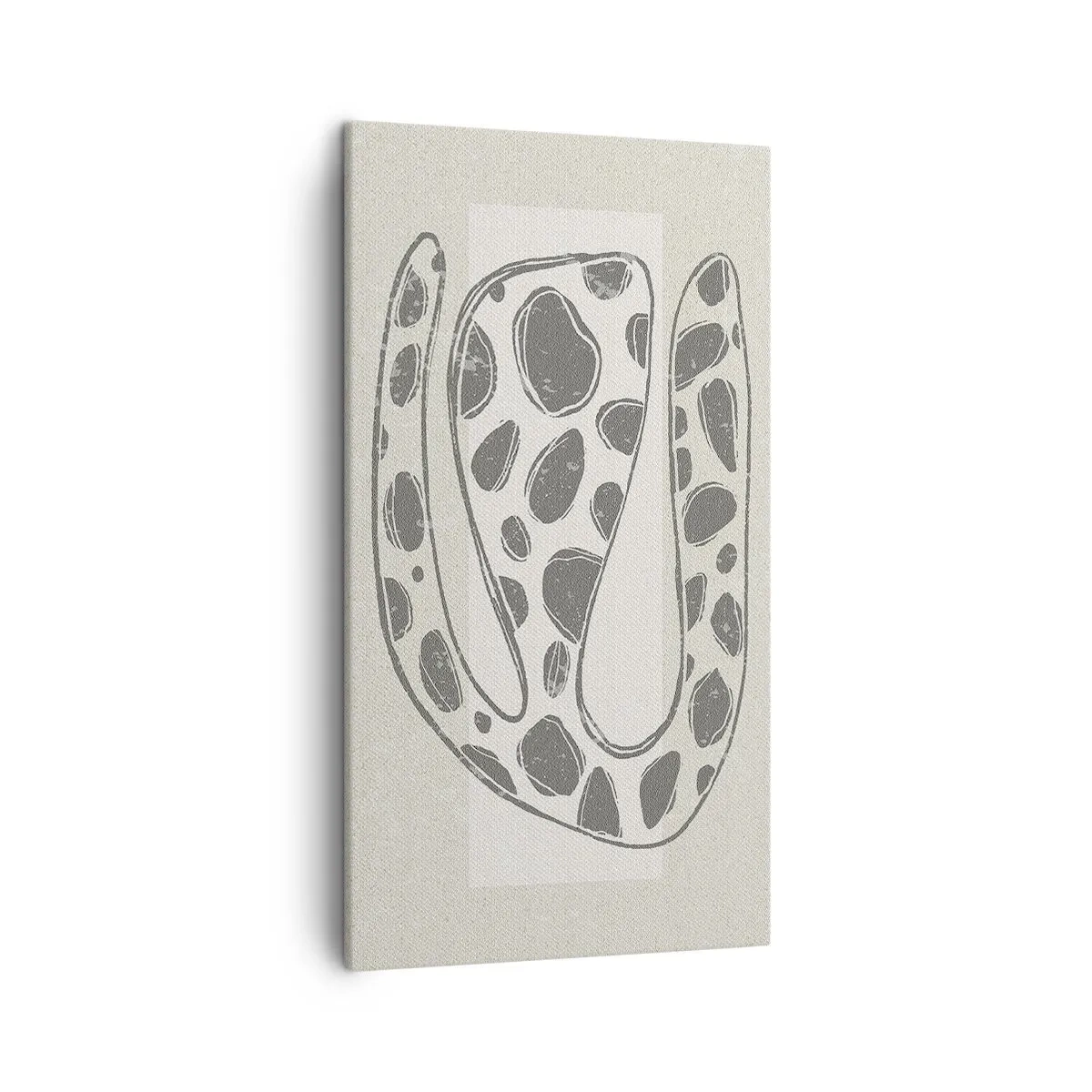 Bild auf Leinwand - Leinwandbild - Seltsame Kreatur - 45x80 cm