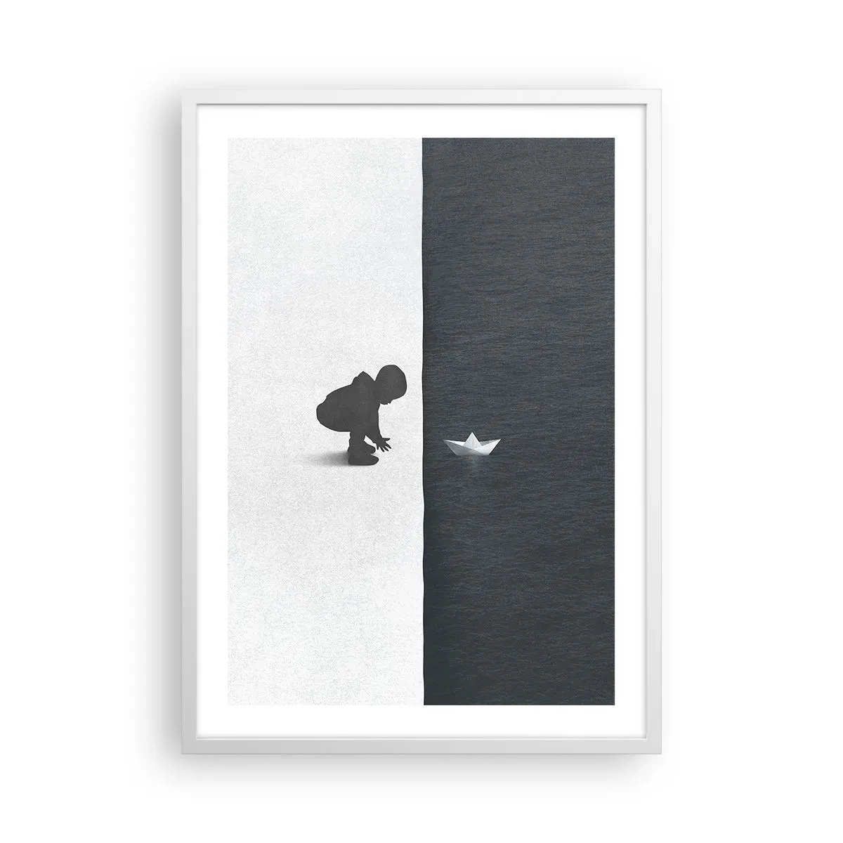 Poster in einem weißen Rahmen - Tolle Expedition - 50x70 cm