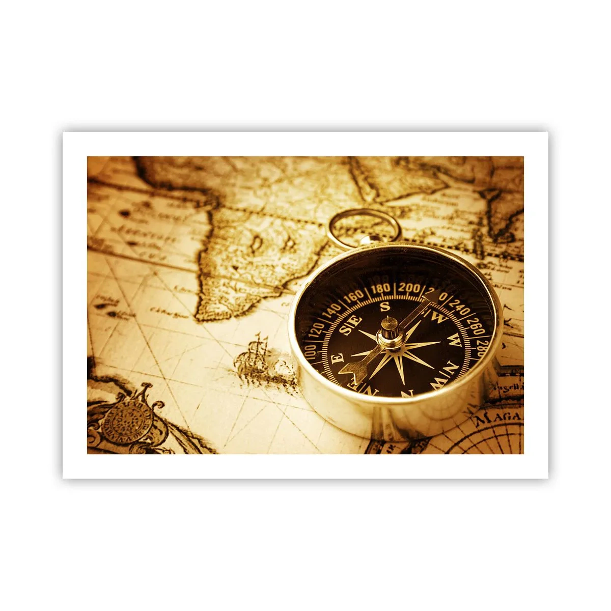 Poster - Ost oder West? - 70x50 cm