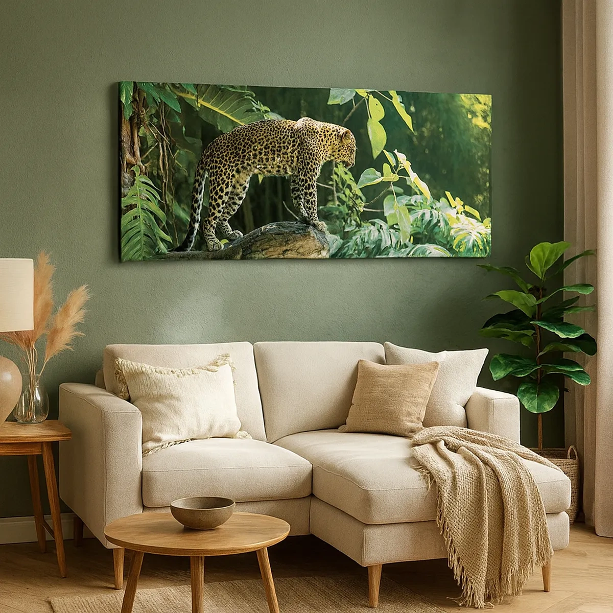 Bild auf Leinwand - Leinwandbild - Auf die Jagd? - 30x30 cm