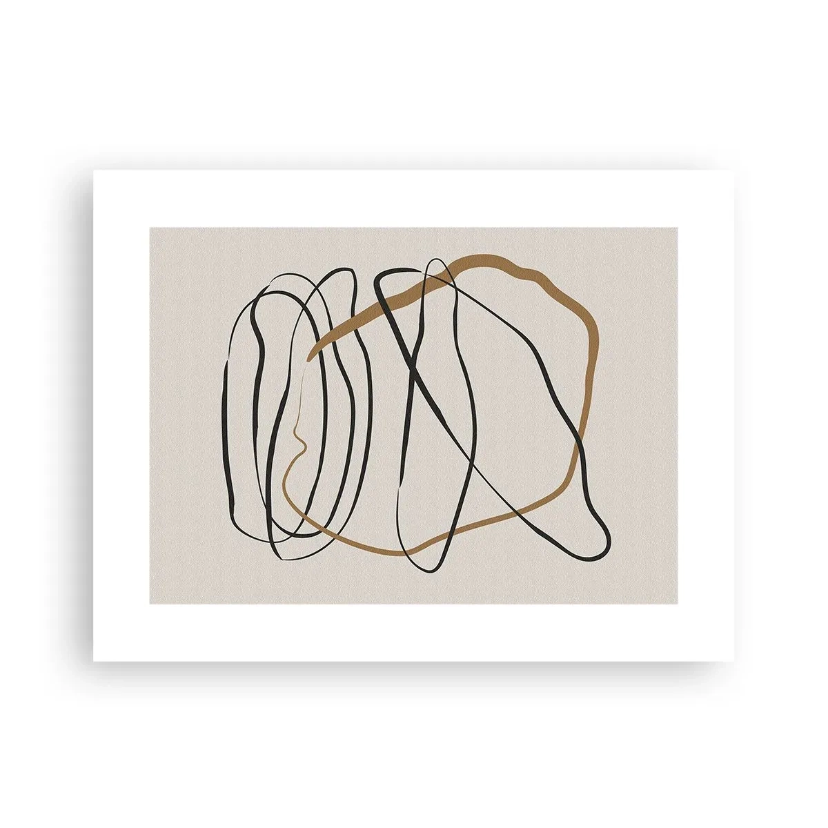 Poster - Komposition – Looptanz - 40x30 cm