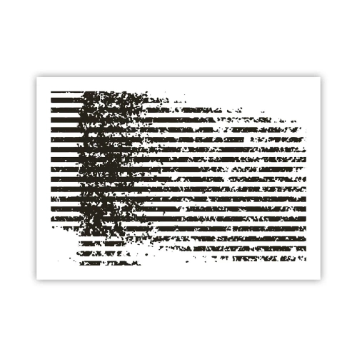 Poster - Rhythmus und Rauschen - 70x50 cm
