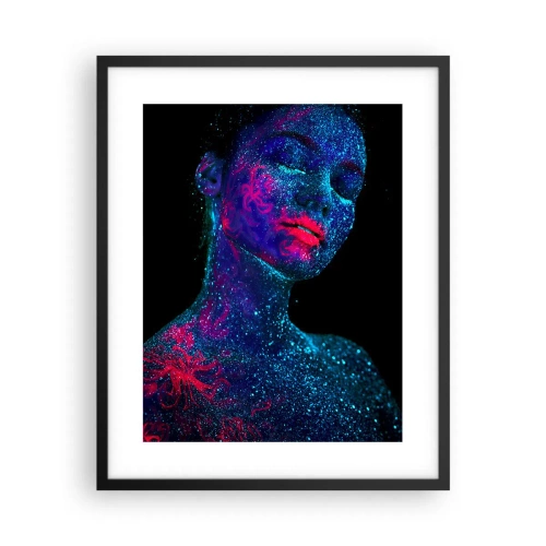 Poster in einem schwarzem Rahmen - Im Sternenstaub - 40x50 cm
