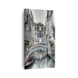 Bild auf Leinwand - Leinwandbild - Seit Jahrhunderten in stiller Besinnung - 45x80 cm