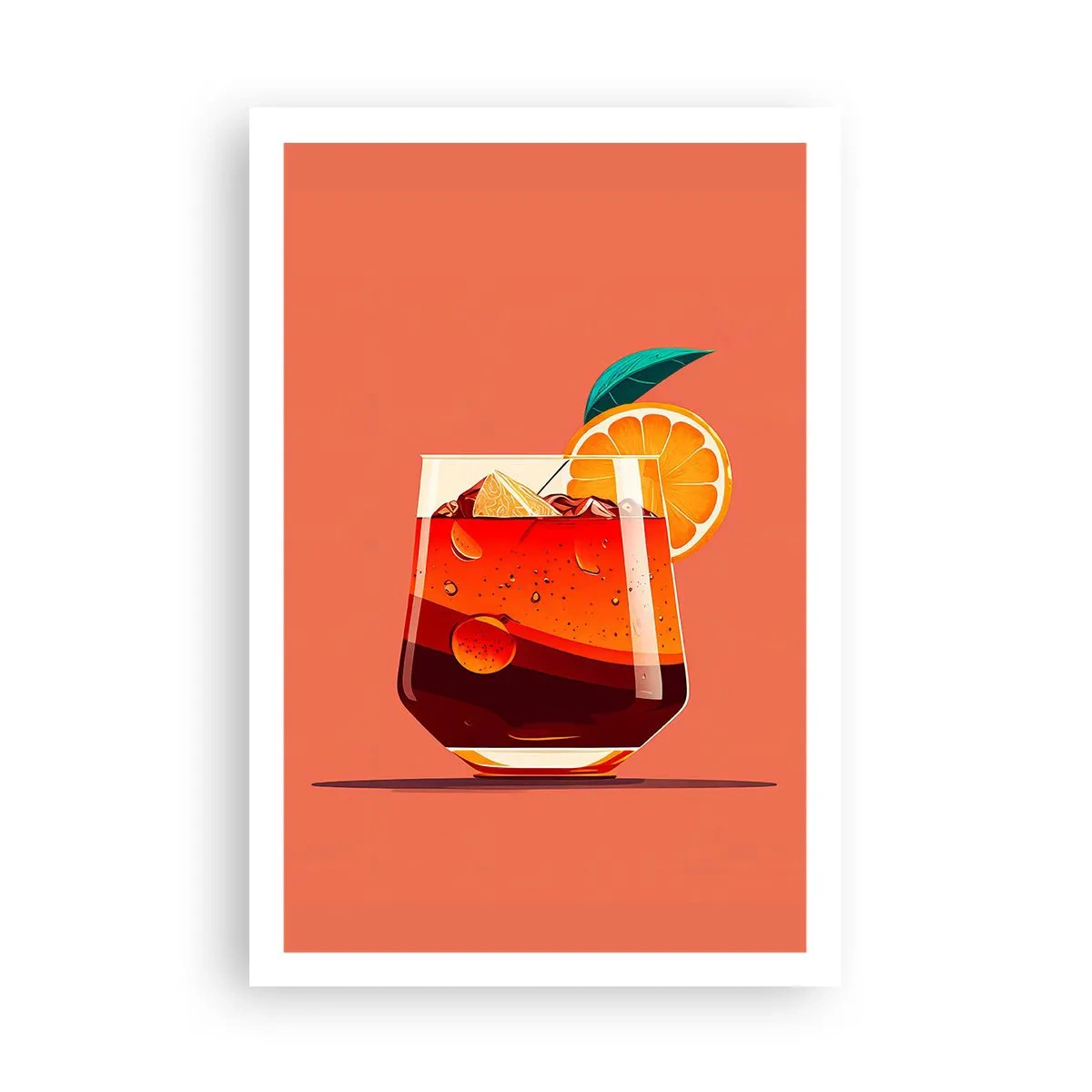 Poster - Sommerliche Erfrischung - 61x91 cm