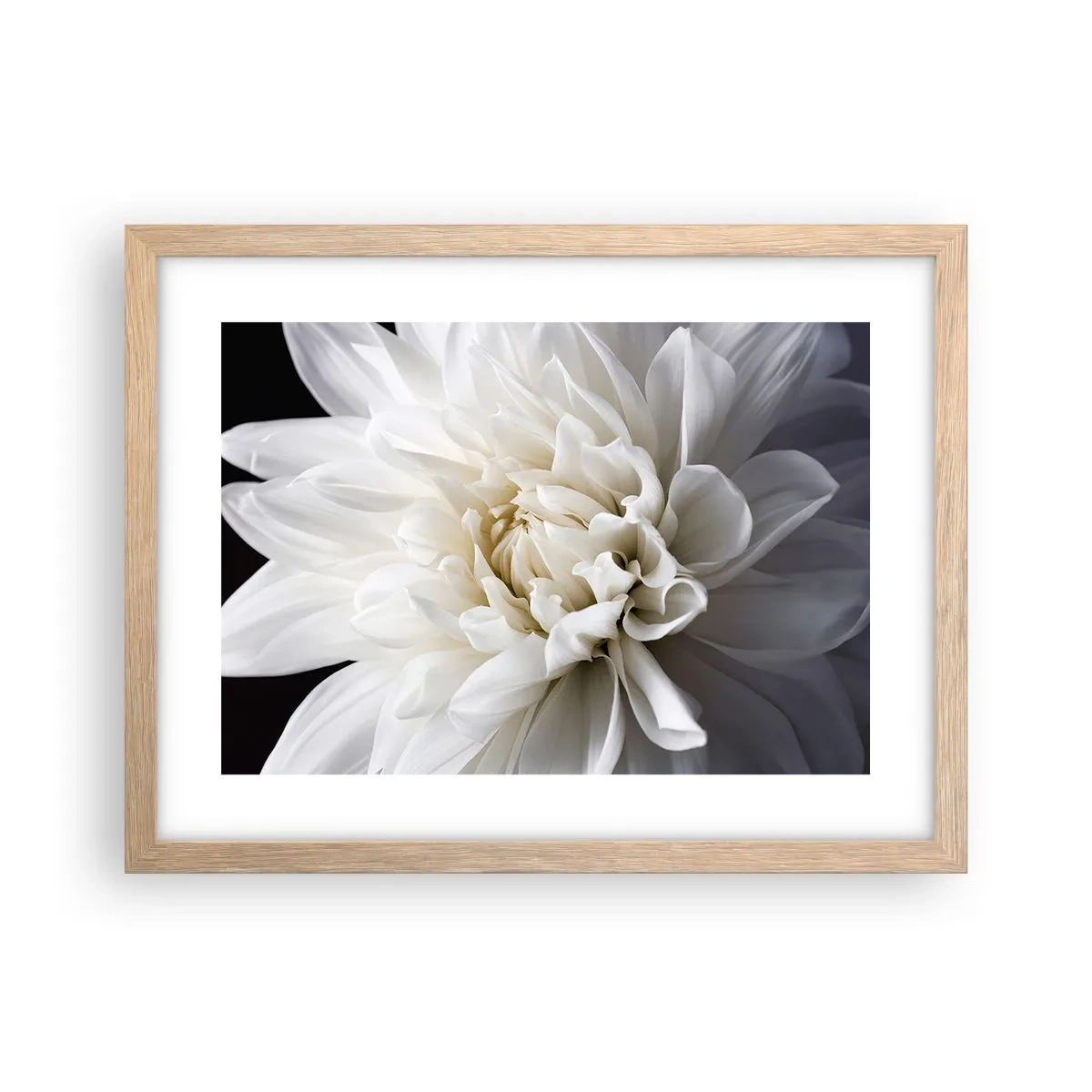 Poster in einem Rahmen aus heller Eiche - Der Morgen der Braut - 40x30 cm