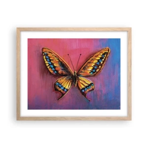 Poster in einem Rahmen aus heller Eiche - Ein Juwel der Natur - 50x40 cm