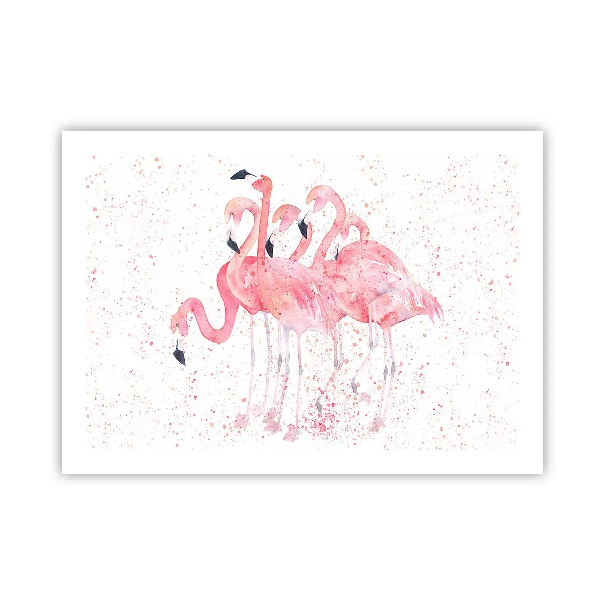 Poster - Rosa Ensemble - 70x50 cm