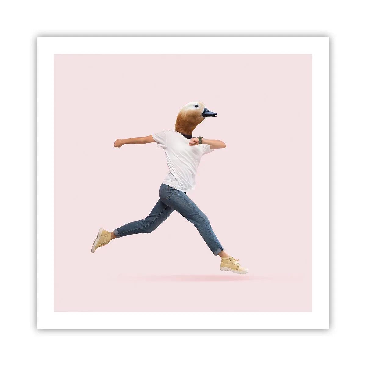 Poster - Eine Prise Absurdität - 60x60 cm