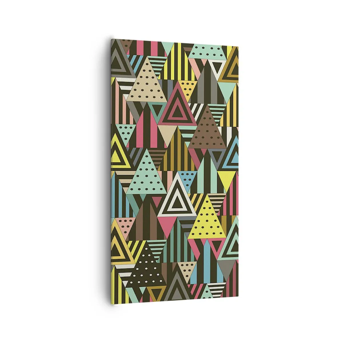 Bild auf Leinwand - Leinwandbild - Im Rhythmus auf drei - 65x120 cm