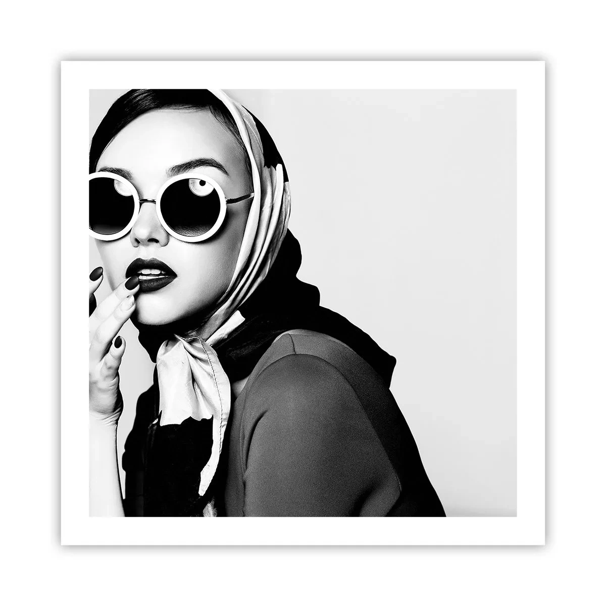 Poster - Grüße aus den 1960er Jahren - 60x60 cm