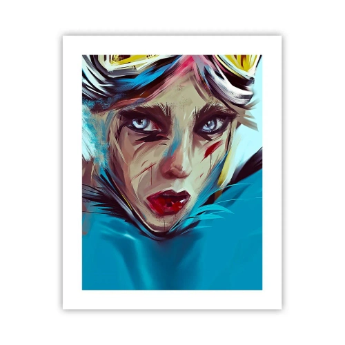 Poster - Strassenkämpferin - 40x50 cm