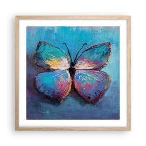 Poster in einem Rahmen aus heller Eiche - In all seiner Pracht - 50x50 cm