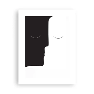 Poster - Einheit der Gegensätze - 30x40 cm