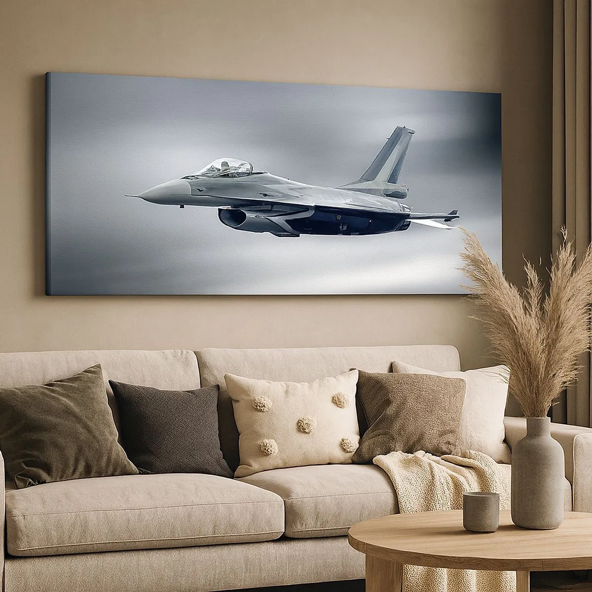 Bild auf Leinwand - Leinwandbild - Wirst du herausfordern? - 100x40 cm