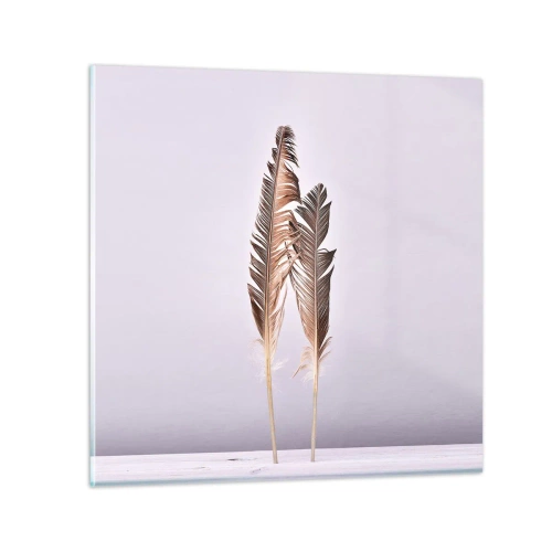 Glasbild - Bild auf glas - Gegen das Nichts - 40x40 cm