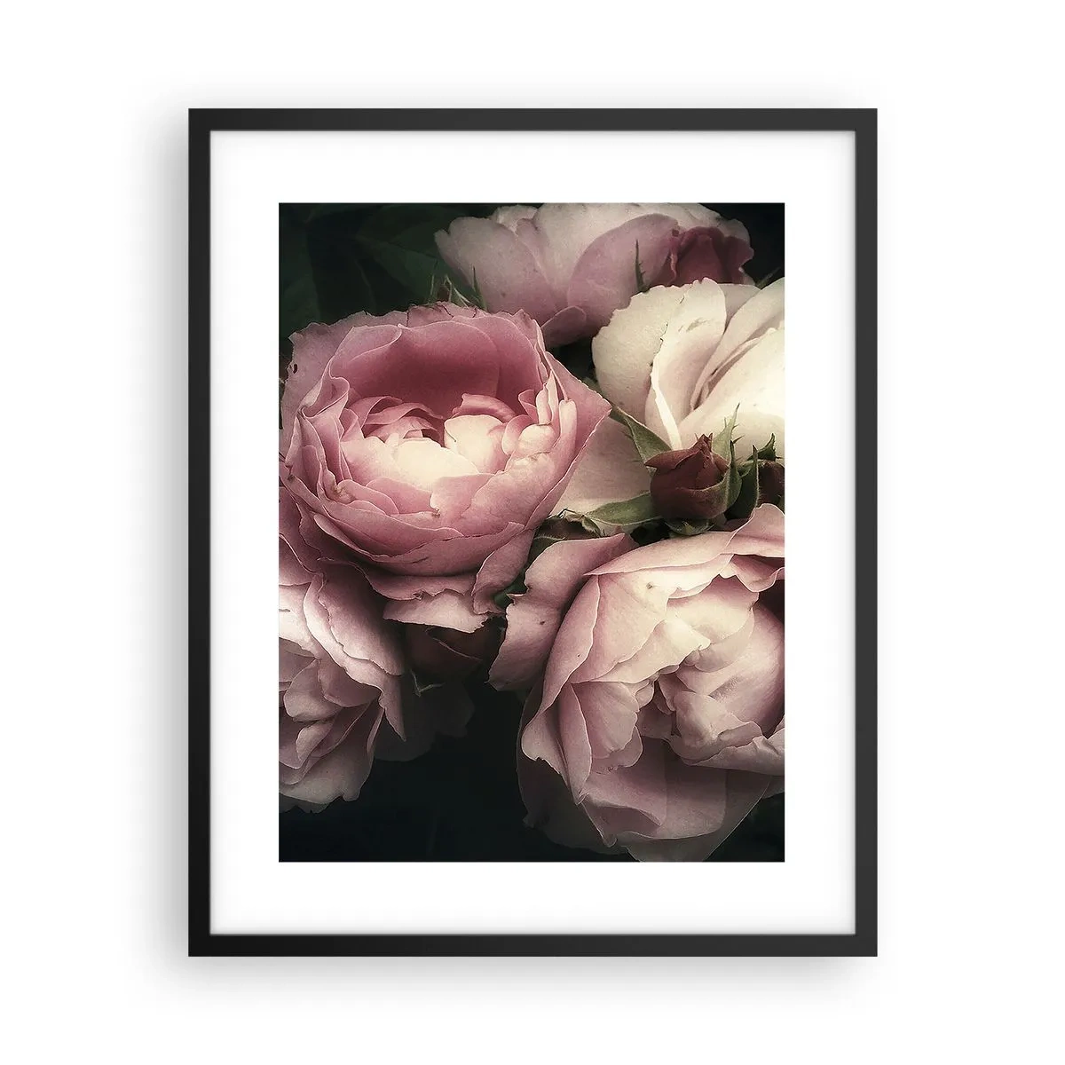 Poster in einem schwarzem Rahmen - Der Charme der Belle Epoque - 40x50 cm