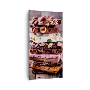 Bild auf Leinwand - Leinwandbild - Entzückende Aussicht - 65x120 cm