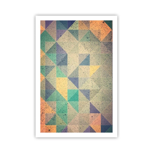 Poster - Republik der Dreiecke - 61x91 cm