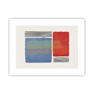 Poster - Der Geist und der Buchstabe der Geometrie - 40x30 cm