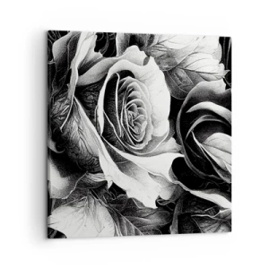 Bild auf Leinwand - Leinwandbild - Immer Königin - 50x50 cm