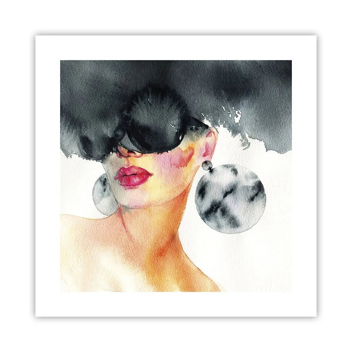 Poster - Das Geheimnis der Eleganz - 40x40 cm