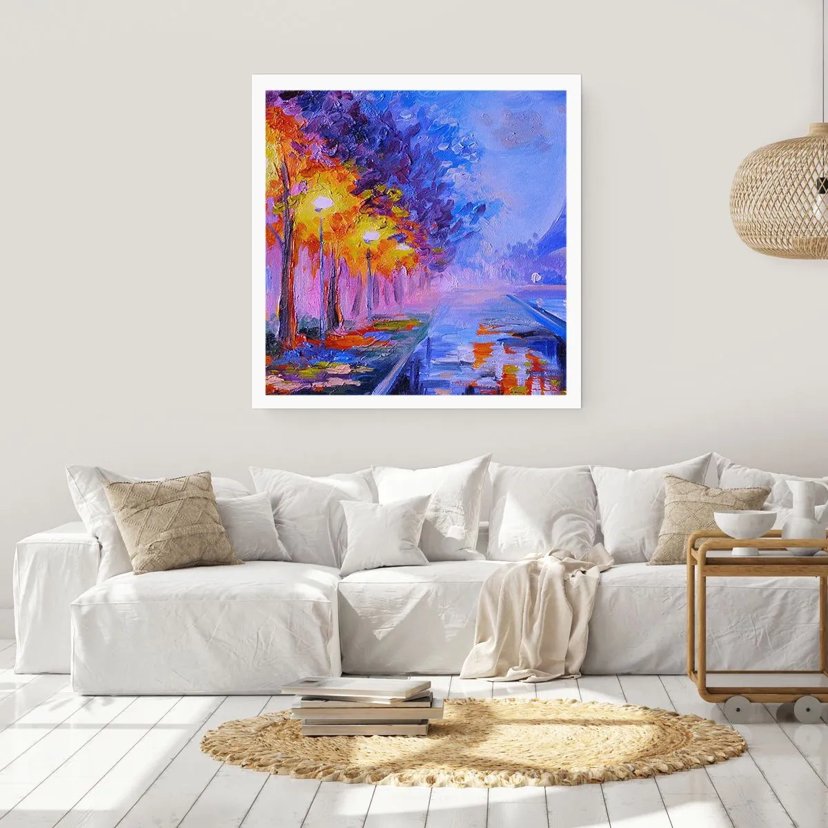 Poster - Ein Traumspaziergang - 40x40 cm