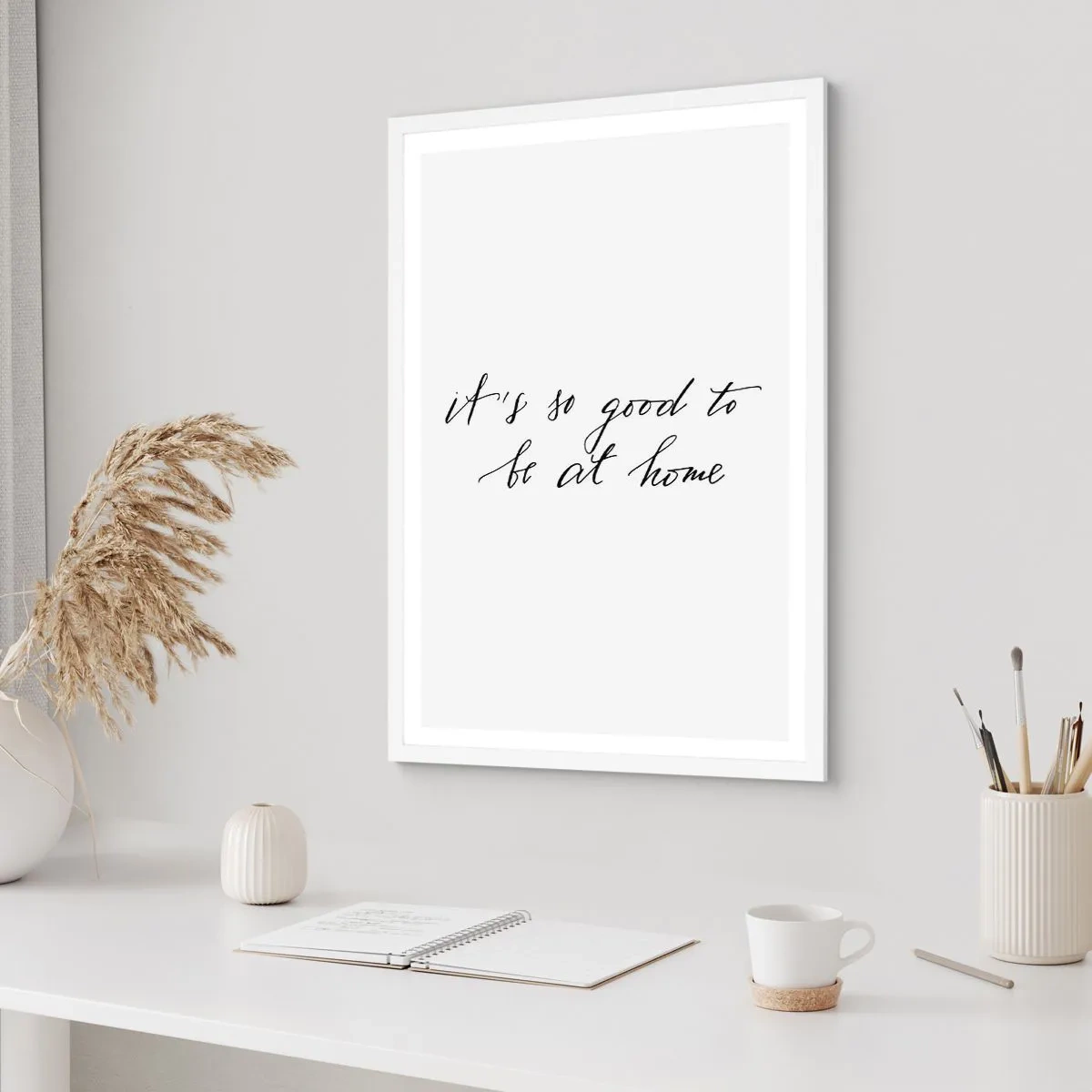 Poster in einem weißen Rahmen - Die ganze Wahrheit - 70x100 cm