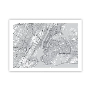 Poster - Die Anatomie einer Metropole - 70x50 cm