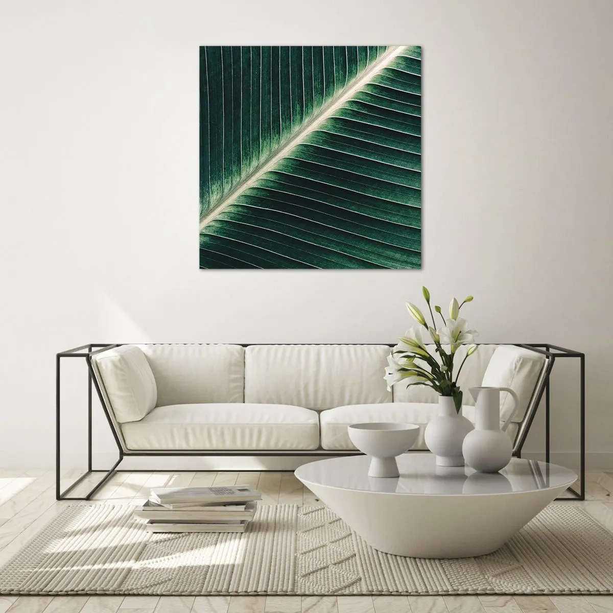 Glasbild - Bild auf glas - Rhythmus der Natur - 30x30 cm