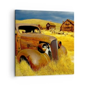 Bild auf Leinwand - Leinwandbild - Eine wohlverdiente Ruhe - 60x60 cm