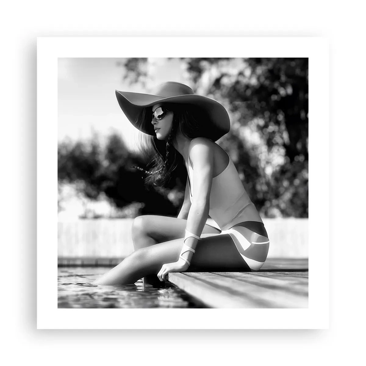 Poster - Sommertraum - 50x50 cm