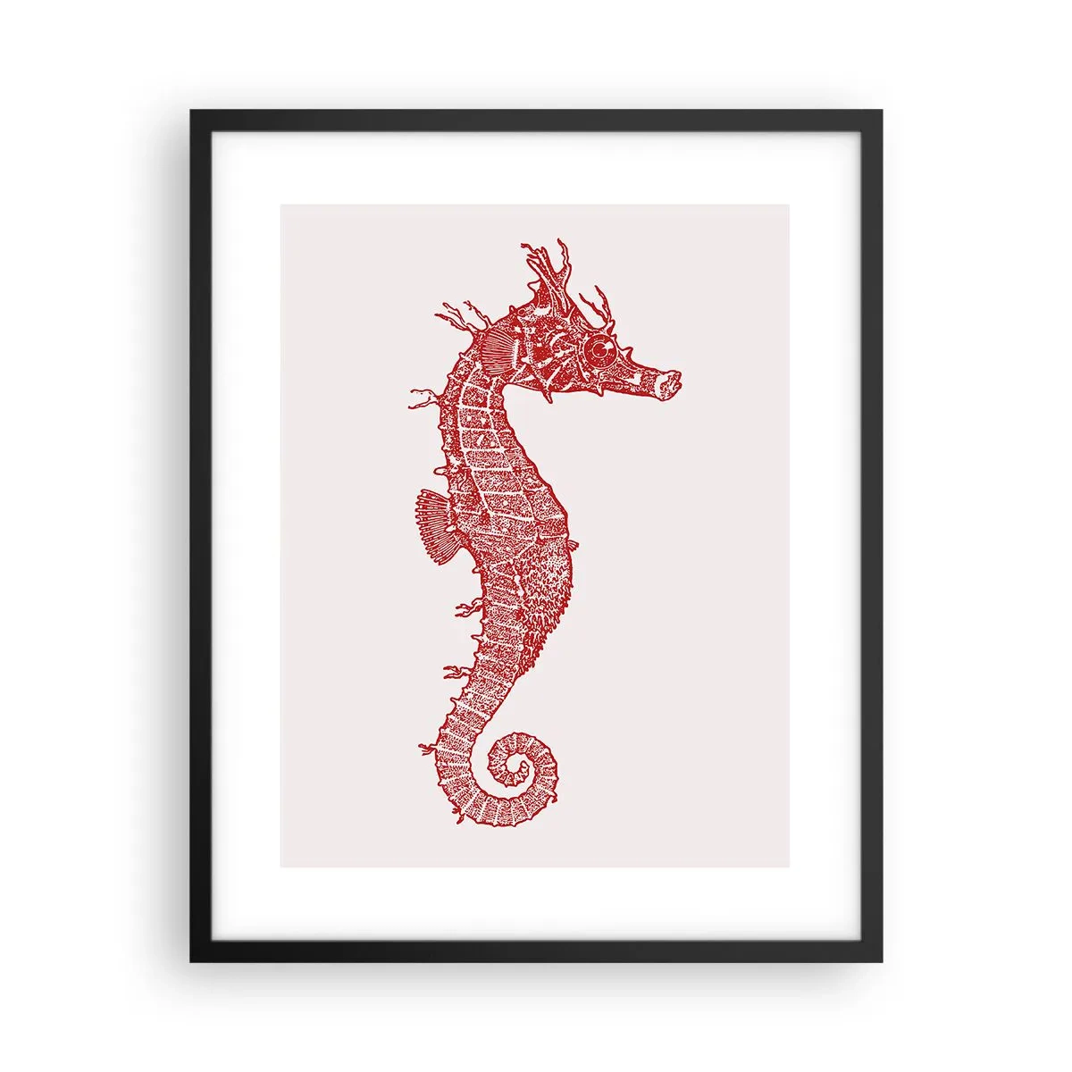 Poster in einem schwarzem Rahmen - Komplizierte Kreatur - 40x50 cm