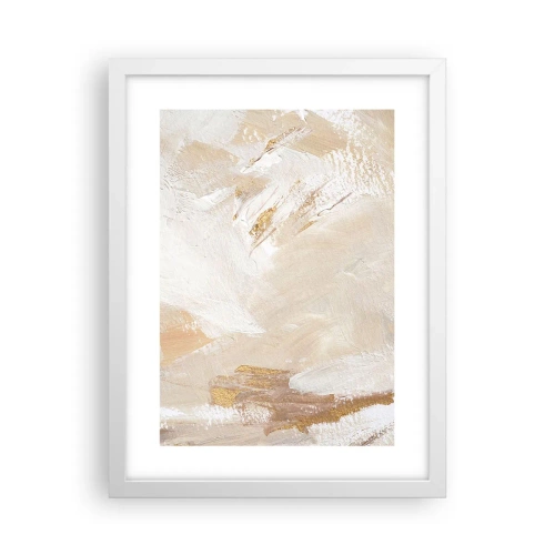 Poster in einem weißen Rahmen - Pastellkomposition - 30x40 cm