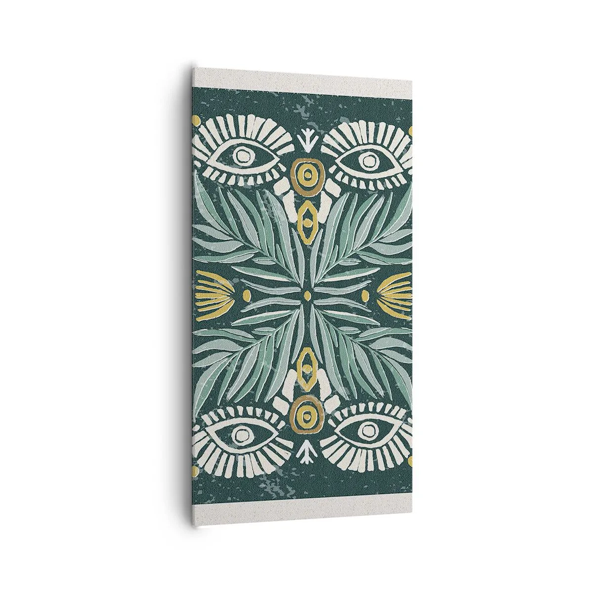 Bild auf Leinwand - Leinwandbild - Wie ein Volksausschnitt - 65x120 cm