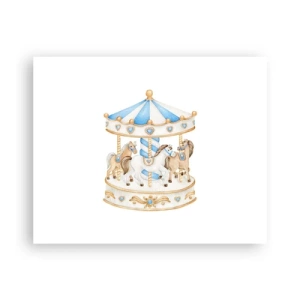 Poster - Süße Kindheit - 50x40 cm