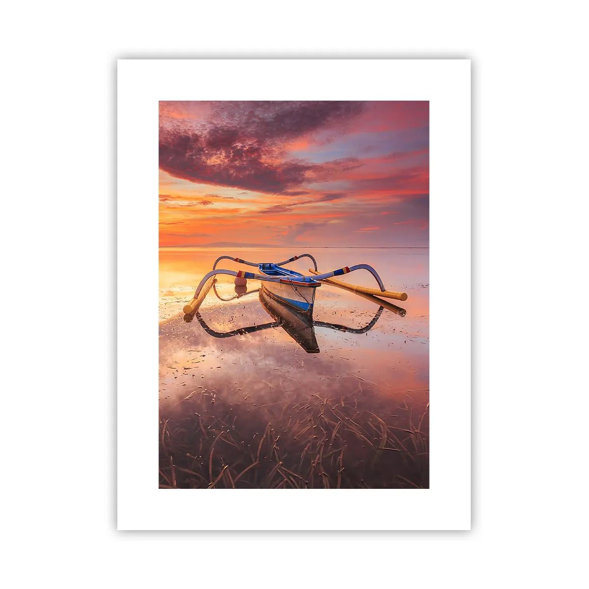 Poster - Die Ruhe eines tropischen Abends - 30x40 cm