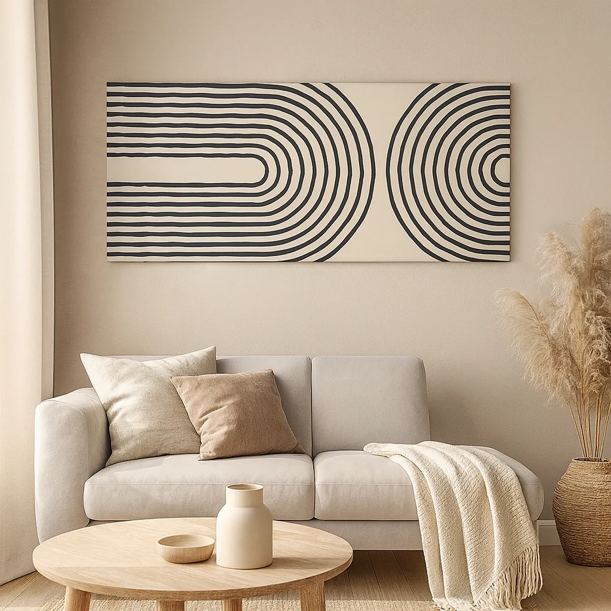 Bild auf Leinwand - Leinwandbild - In einem Moment ... - 30x30 cm