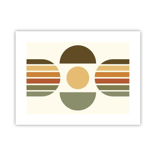 Poster - In Erdtönen - 40x30 cm
